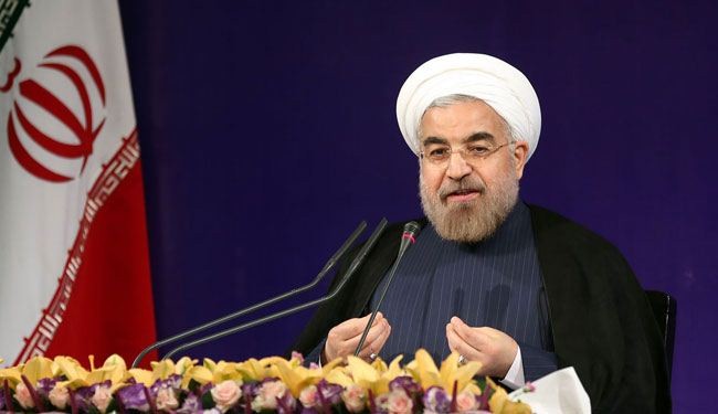 روحاني يعلن انطلاق تشغيل خط تصدير النفط من ميناء جاسك 112112