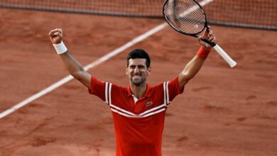 ديوكوفيتش على بعد انتصار واحد من لقبه الـ 20 الكبير 112112