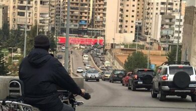 جميع الطرقات ضمن البقاع وبعلبك سالكة 112112