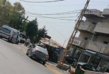 حادث اصطدام بين جيب ودراجة نارية على طريق عام الضنية 112112