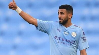 محرز يتلقى ضربة موجعة من قبل ناديه مانشستر سيتي 112112