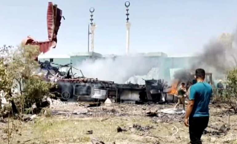 إستهداف قاعدة عين الأسد غربي العراق بـ 14 صاروخا 112112