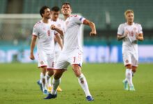 المنتخب الدنماركي إلى المربع الذهبي لكأس الأمم الأوروبية 112112