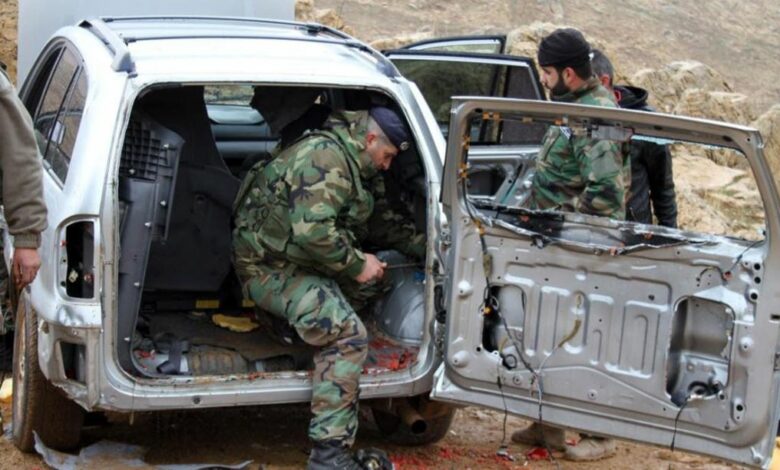 الجيش يضبط كمية من الرصاص في سيارة أحد المواطنين في زوق مصبح 112112