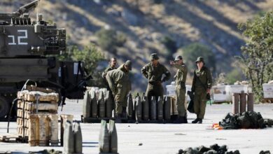 تمرين صباحي مفاجئ للجيش الإسرائيلي على الحدود اللبنانية 112112