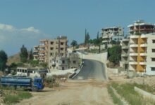 قطع الطريق العام لإقليم الخروب في بلدة كترمايا 112112