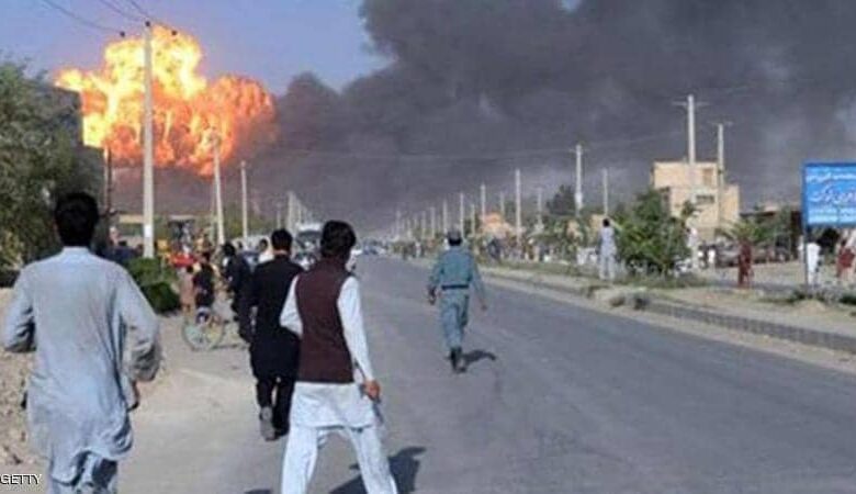 سماع دوي إنفجار قوي جديد قرب المطار في كابل 112112