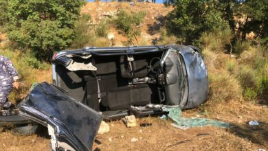 حادث سير في فيطرون نتج عنه جريح 112112