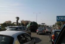 قطع السير على أوتوستراد نهر ابراهيم 112112