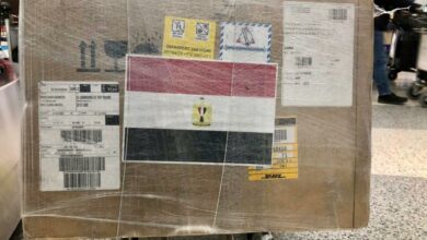 وصول شحنة طبية مصرية الى المطار لدعم جرحى إنفجار التليل 112112