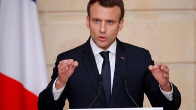 ماكرون: في الأشهر المقبلة سنقدّم مساعدات باليورو للشعب اللبناني 112112