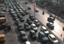 حركة المرور كثيفة على طريق عام عجلتون 112112