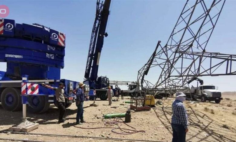 العراق: عمل تخريبي يوقف خطا لنقل الطاقة في محافظة نينوى 112112