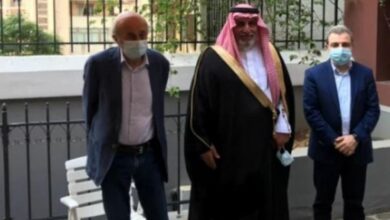 جنبلاط بحث سُبل معالجة تداعيات حادثة خلدة مع وفد من العشائر العربية 112112