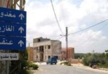 قطع طريق عام عنقون مغدوشة 112112