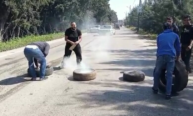 إقفال طريق العبدة العبودية 112112