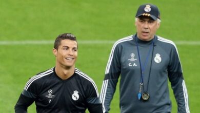 أنشيلوتي ينفي رغبته في التعاقد مع رونالدو 112112