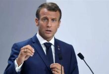 وصول الرئيس الفرنسي إلى الموصل 112112