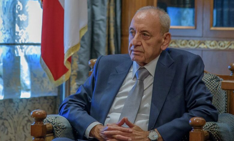 الرئيس بري عرض المستجدات السياسية مع الوزير فهمي 112112