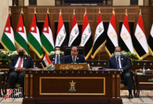 السيسي يصل إلى بغداد للمشاركة في مؤتمر دول الجوار العراقي 112112
