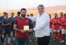 شباب بعلبك يحرز كأس الإمام الصدر بعد فوزه على فريق المبرة الرياضي 112112