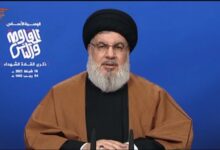 السيد نصرالله: تطور وتشابك قوى المقاومة في منطقتنا إلى جانب المقاومة الفلسطينية سيجعل أمل تحرير فلسطين عظيماً 112112