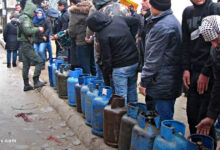 طوابير لا على البنزين بل على الغاز! 112112