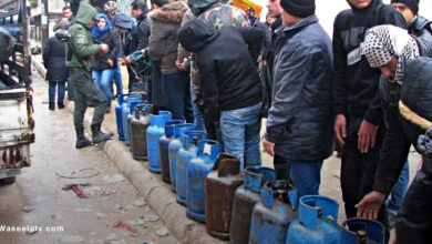 طوابير لا على البنزين بل على الغاز! 112112