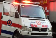 وفاة طفلة في المنية بحادث صدم 112112