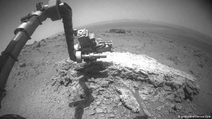 Mars Rover Opportunity Greifarm (picture-alliance/dpa)