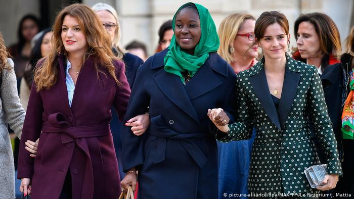 Bildergalerie sozial und politisch engagierte Schauspieler | Emma Watson für Frauenrechte (picture-alliance/dpa/MAXPPP//Le Pictorium/J. Mattia)