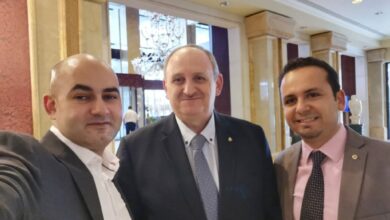 الدكتور حسن تاج الدين مشاركاً في اجتماع حكم الربع الرابع بدعوة من المهندس ايلي زينون 112112