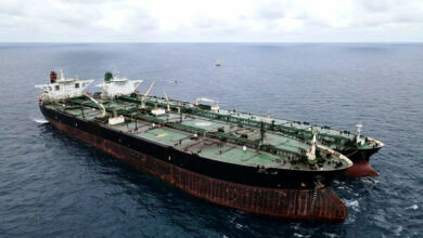 سفينة ايرانية تبدأ بتفريغ 33 ألف طن من الغاز في سوريا 112112