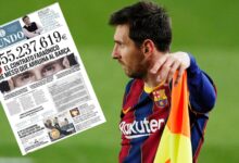 تسريب رسالة ميسي لإنهاء عقده مع برشلونة 112112