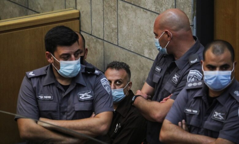 المحكمة الإسرائيلية تكشف عن العقوبة الجديدة ضد الأسرى الفارين من السجن 112112