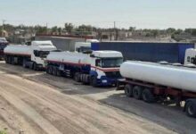 وصول صهاريج المازوت الإيراني إلى الأراضي اللبنانية 112112