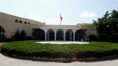 الظلام في قصر بعبدا سيّد الموقف بسبب انقطاع الكهرباء 112112