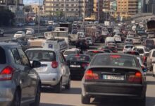 حركة المرور كثيفة من أنطلياس بإتجاه الدورة 112112