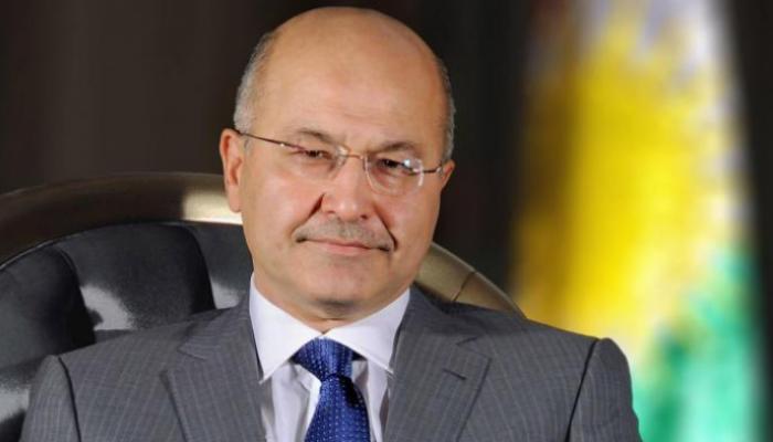 الرئيس العراقي: السيستاني يطالب بإبعاد الإنتخابات عن المال السياسي وتدخلات الخارج 112112