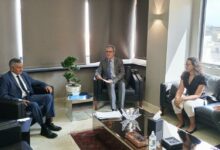 وزير المالية بحث مع المنسقة الخاصة للأمم المتحدة في في الشؤون المالية والاقتصادية 112112