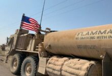 القوات الأمريكية تخرج رتلا من صهاريج النفط المسروق من سوريا إلى العراق 112112