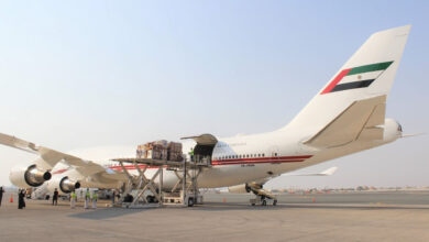 وصول طائرة المساعدات التاسعة ضمن الجسر الجوي الإماراتي لإغاثة أفغانستان 112112