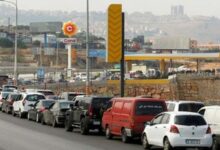 حركة المرور كثيفة على أوتوستراد الدامور الناعمة 112112
