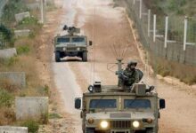 قوات العدو الإسرائيلي تفقّدت محطّة المراقبة قبالة متنزهات الوزاني 112112