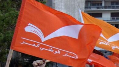 التيار الوطنيّ: إقدام إسرائيل على أي نشاط غازي هو إعتداء على لبنان 112112