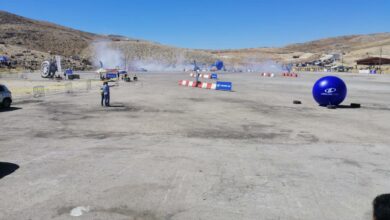 الدفاع المدني: تأمين سلامة المشاركين في سباق الإنجراف الثاني في عيون السيمان 112112