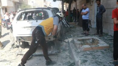 10 اصابات بانفجارين وقعا وسط مدينة جرابلس بريف حلب 112112