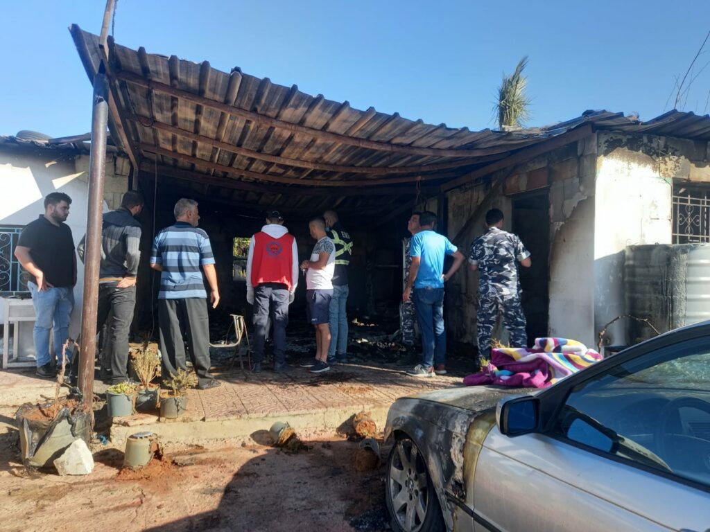 وفاة شاب وزوجته بحريق في سعدنايل 112112