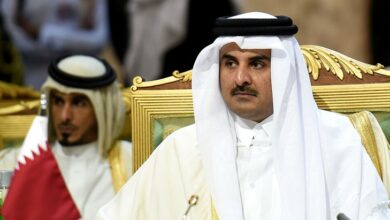 أمير قطر مُهنّئا الرئيس عون بالحكومة الجديدة 112112