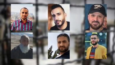 6 أسرى يواصلون معركة الأمعاء الخاوية والإحتلال يرفض الإستجابة لمطلبهم 112112